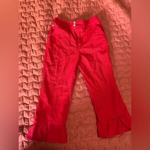 Tommy Hilfiger Bold Red Pants